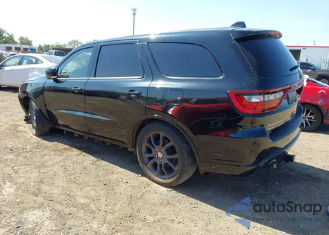 2017 Dodge Durango R/T Awd from USA, damaged, VIN 1C4SDJCT9HC871093